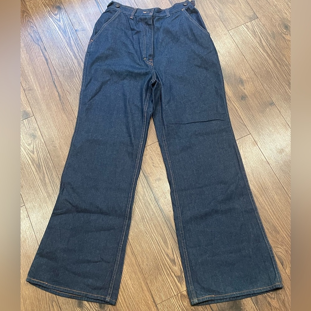 Vintage bell bottom denim jeans